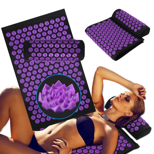 Tapis d’Acupression & Coussin Massage